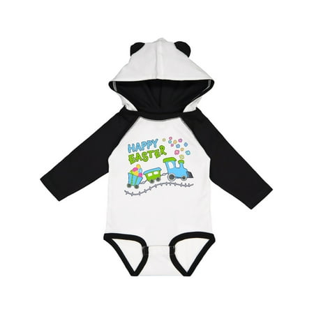 

Inktastic Happy Easter Train Gift Baby Boy or Baby Girl Long Sleeve Bodysuit