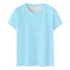 thumbnail image 4 of Camisetas de Manga Corta para Mujeres Moda Impresa Cuello Redondo Camiseta, Lentejuelas Detalle para Primavera Verano Casual Y Fiesta, 4 of 8
