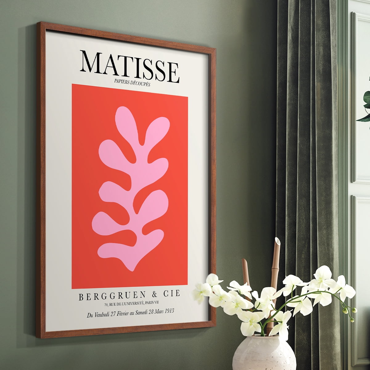 Matisse XCIV Framed Print - Solid Wood