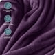 thumbnail image 5 of Bare Home Manta de Felpa de Microfibra 300 G/M², Microfibra Mullida, Suave y Afelpada, Tamaño Twin/Twin XL, Color Ciruela, 5 of 7