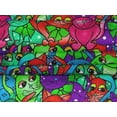 thumbnail image 4 of oneOone Velvet Multicolor Fabric Cat Fabric For Sewing Printed Craft Fabric By The Yard 58 Inch Wide, 4 of 5