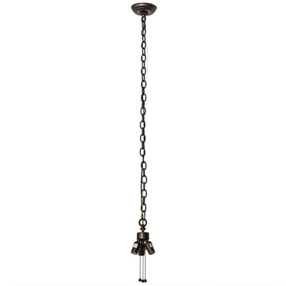 Meyda Lighting 5"W Mahogany Bronze 1 LT Heavy Duty Pendant Hardware 190037