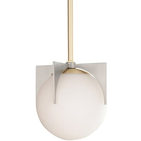 

Maxim 92470Sw Finn 7 Wide Mini Pendant - Satin Brass / Brushed Platinum