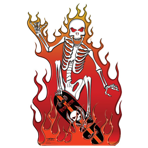 Advanced Graphics Skate Death Vulture Kulture Cardboard Standup