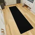 thumbnail image 5 of Ottomanson 2x8 Non-Slip Hallway Runner Rug Kitchen Stain-Resistant Bedroom Carpet, 1'10.5" x 8', Black, 5 of 13