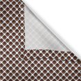 thumbnail image 5 of Ambesonne Abstract Grommet Curtain, Traditional Oval Motif, 50" x 84", Brown Black White, 5 of 6