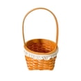 thumbnail image 1 of Cesta de Pascua, cesta de mano pequeña trenzada, cesta de almacenamiento de decoración de Pascua con asa, cesta tejida para dulces, verduras, Baby, 1 of 9