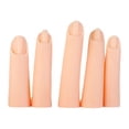 thumbnail image 1 of Práctica 5 Uds Dedos De Práctica De Nail Art Dedos De Práctica Falsos De Silicona Portátiles Para Decoración De Exhibición De Entrenamiento De Nail Art, 1 of 8