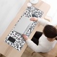 thumbnail image 3 of Long Mouse Pads for Desk,White and Gray Of Leopard Print Desk Mats on Top Of Desks, Desk Mouse Pad Extra Large with 3mm Non-Slip Base and Stitched Edge for Gaming,Office,Work,Home 31.5"x11.8", 3 of 6