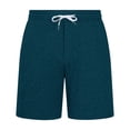 thumbnail image 5 of Mens Lounge Shorts Summer Elastic Waist Drawstring Straight Leg Relaxed Fit Casual Shorts with Pockets, 5 of 7