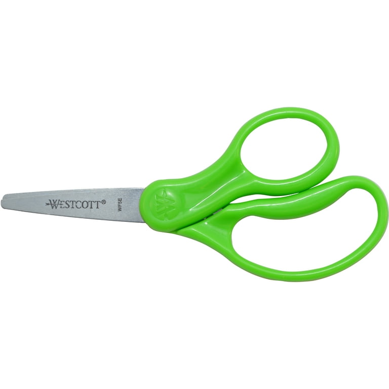 100 Pieces 5 Inch Kids Safety Scissors - 100 Pack - Rounded