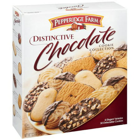 distinctive pepperidge farm chocolate cookie collection oz