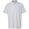 Izod 13Z0133-White-M Mens Heathered Jersey Polo, White - Medium