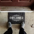 thumbnail image 4 of 2pc 2Pcs Self-Adhesive Silk Screen Printing Stencil Welcome Silk Screen Stencil Reusable Mesh Stencils Transfer Washable Home Decor for DIY T-Shirt Fabric Painting - 22x28cm DIY, 4 of 7