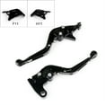 thumbnail image 1 of Levier d'Embrayage de Frein Extensible Pliable Réglable pour Ducati Aprilia RSV MILLE/R Black, 1 of 2