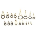 thumbnail image 1 of 17 Piezas De Reparación De Pua De Varilla De agua de salada Guías De Caña De De Cerámica Para Accesorios De Construcción Cola Guías para cañas de pescar, 1 of 8