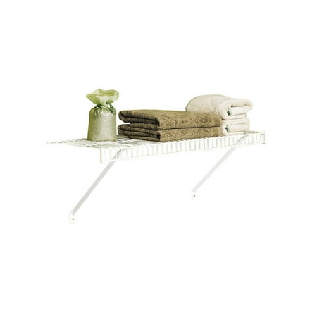 Rubbermaid 26 in. H X 12 in. W X 36 in. L Steel Linen Shelf Kit