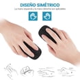 thumbnail image 4 of Ratón Óptico Inalámbrico YOMYM Negro Recargable con USB y Adaptador Tipo-C 3 Niveles de dpi para Com, 4 of 7