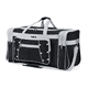 thumbnail image 1 of Bolsa De Viaje Portátil Duradera De Gran Capacidad 65cm Lab.G, Negro y blanco, 1 of 5