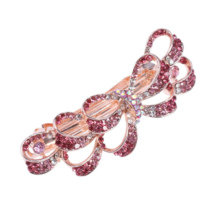 Handmade- Glossy Soph Pink Sophisticated Pink Glitter Bling Crystal Om