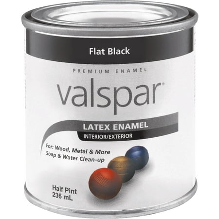 - Valspar LTX FLAT BLACK ENAMEL 410.0065050.003 Unit:HPT