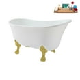 thumbnail image 6 of 51'' Streamline N373BGL-IN-BGL Soaking Clawfoot Tub and Tray with Internal Drain, 6 of 9