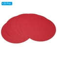 thumbnail image 3 of Uxcell 7.9-inch Round Cardboard Paper, 20 Pcs Blank Disc Circles Slices for Party Decorations DIY Craft, Red, 3 of 6