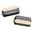Zebra, variant on Seymour Duncan 78 Model Electric Guitar Pickup Set - Black