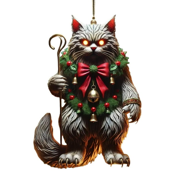 Adornos navideños, adornos navideños, regalos navideños Adorno de leyendas navideñas Un helicóptero