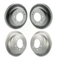 thumbnail image 1 of Genius Front Rear Coated Disc Brake Rotors Kit for Car Hummer H3 H3T KG-100723, 1 of 9
