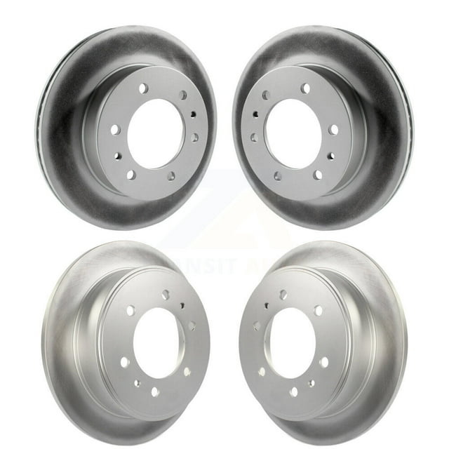 Genius Front Rear Coated Disc Brake Rotors Kit for Car Hummer H3 H3T KG-100723