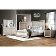 thumbnail image 4 of Furniture of America Celina Wood 8-Drawer Dresser and Mirror in Gold Champagne, 4 of 6