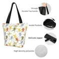thumbnail image 7 of Japuie Cartoon Monkey Print Women's Crossbody Tote Handbag,Shoulder Bag,Casual Tote,Satchels Crossbody Purse,Top-handle Tote Handbag,for Travel College Work, 7 of 7