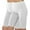 White, variant on Women’s Elastic Waist Summer Solid Casual With Outing Half Shorts Pants Jogger Sweatpants (Black,L)