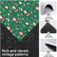 thumbnail image 3 of Green Christmas Santa and Icon Pattern Kitchen Rugs Sets Of 3,Kitchen Runner Rugs Non Skid Washable,Decorative Kitchen Floor Mats for Kitchen,Sink,Laundry,17"x30"+ 17"x47" + 17"x59", 3 of 6