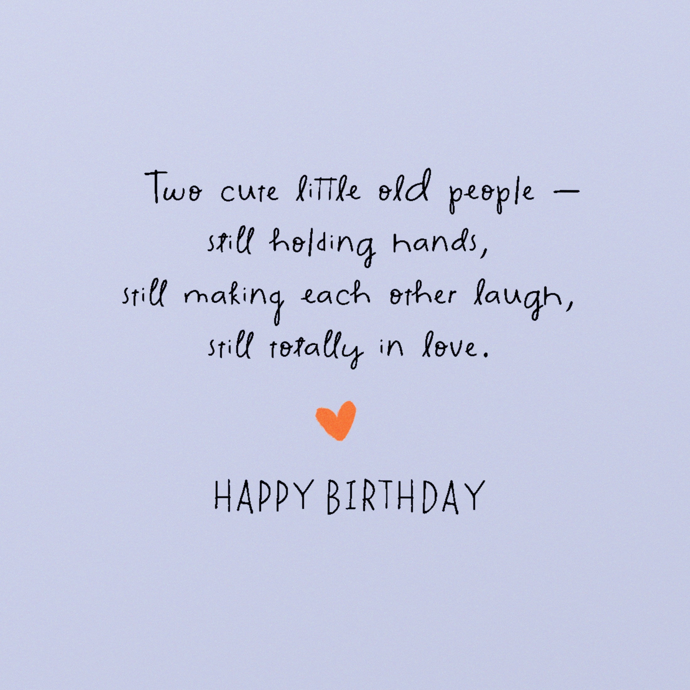 American Greetings Romantic Birthday Card (Still Holding Hands)
