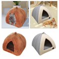 thumbnail image 1 of 2 Uds Cama De Invierno Para Mascotas Nido Tienda De Campaña Para Mascotas Con Estera Cama Cueva EstiloG Salvador  Cama nido, 1 of 10