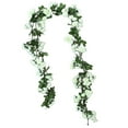 thumbnail image 3 of deevoka Artificial Decorative Fake Plant Vine 180cm Green Leaves Garland for White, 3 of 9