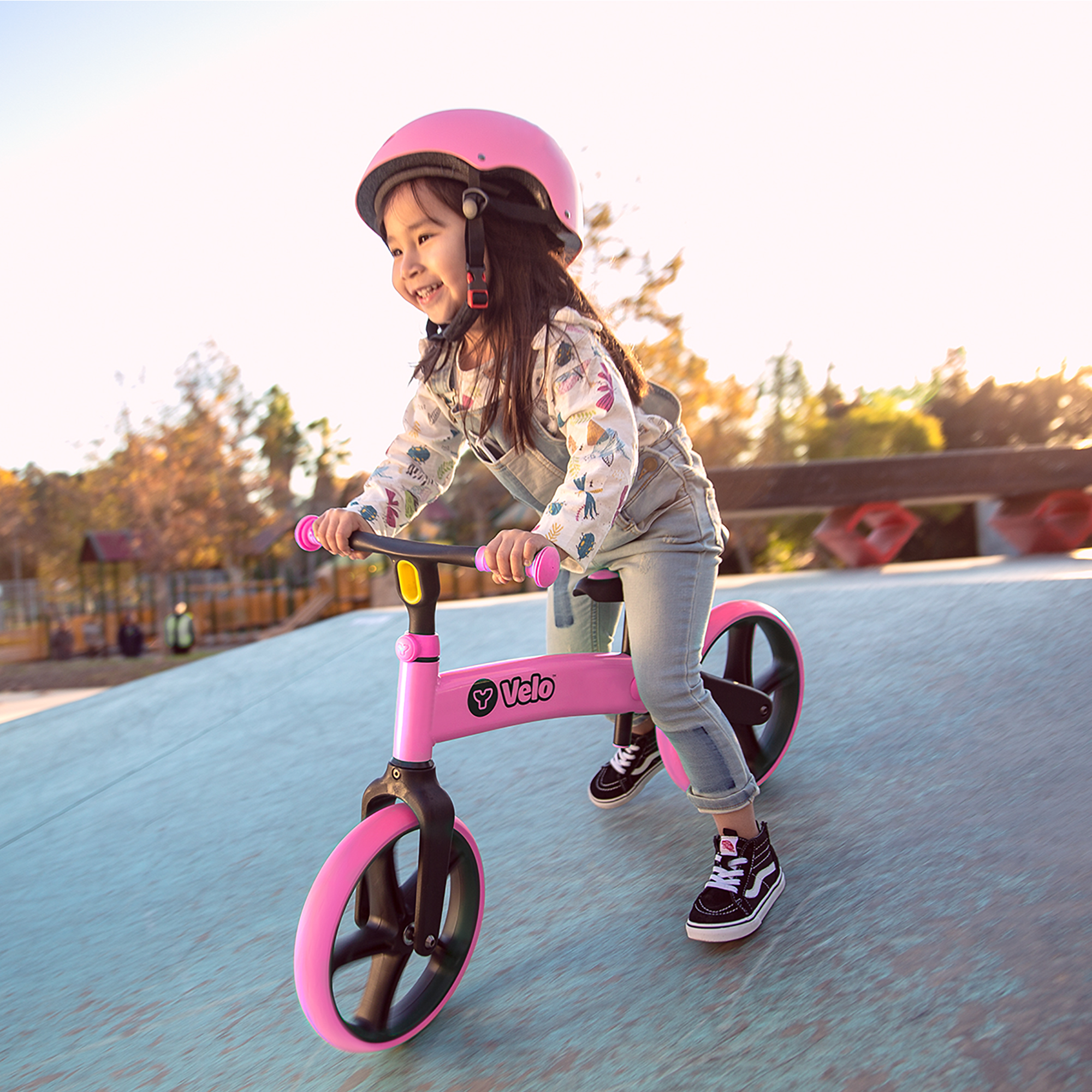 Yvolution Y Velo Balance Bike, 12-Inch, Ages 3-5, Pink photo 6