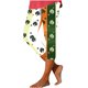 thumbnail image 3 of TaTaai Women High Waist St. Patrick's Day Random Print Capri Yoga Pants Skinny Fit Stretchy Non See-through Machine Washable Versatile Holiday Office Sports Leggings Gift, 3 of 5