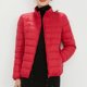 thumbnail image 2 of Gibobby Abrigos de mujer invierno, Chamarra esencial para uso diario para mujer, de moda, abrigos, 2023(Rojo,M), 2 of 5
