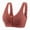 Coffee, variant on Azrian Full Figure Womens Plus Size Bras,Women's No Steel Ring Lactation Vest Bra Back Adjustment Yoga Running Bra Clearance Sales Today Deals Prime