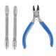 thumbnail image 3 of 3 Pcs Jewelry Making Tools Winding Copper Wire Tool and Jewelry Wire Cutter Plier Jewelry Making Wi, 3 of 4
