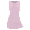 thumbnail image 3 of aidice 2pc Athletic Dress Shorts Summer Round Neck Sleeveless Slim Fitting Workout Dress Shorts Pockets, 3 of 5