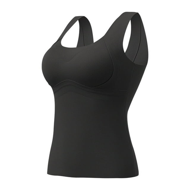 Débardeurs Gainants pour Femmes Sans Coutures, Camisoles d'Entraînement pour le Corps, Confortables, Col Rond