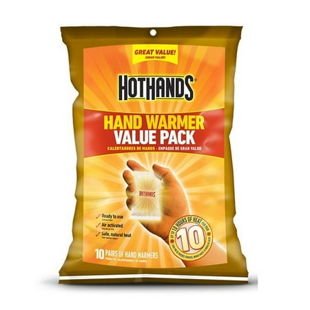 Hot Hands Hand Warmers 10 Count Value Pack