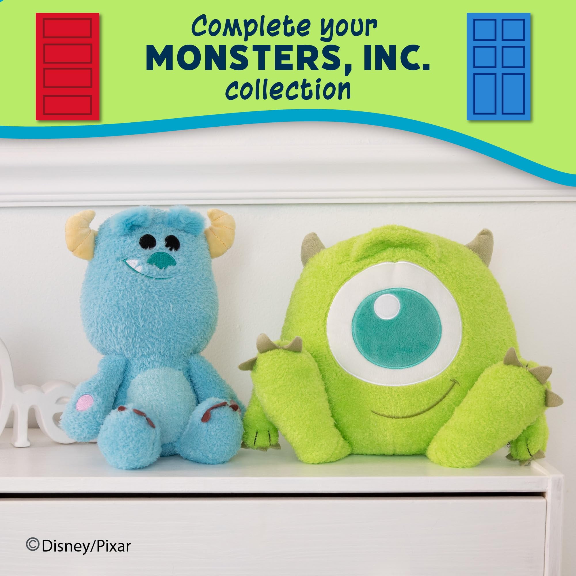 Baby mike wazowski stuffed animal sale