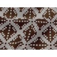 thumbnail image 4 of oneOone Viscose Jersey Fabric Check Kasuri Decor Fabric Printed BTY 60 Inch Wide, 4 of 5