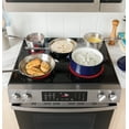 thumbnail image 2 of GE® 30" 5.0 Cu. ft. 240 Volts Free-Standing Electric Range with Crisp Mode in Stainless Steel, 2 of 6