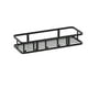 thumbnail image 2 of Cesta de pared metálica para cocina y baño | Organizador de malla de hierro negro | Especiero y soporte para artículos de tocador | Organizador de encimera de 30 x 12 x 5,5 cm, 2 of 7